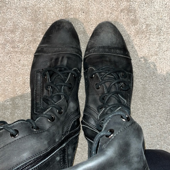 Free people knee high lace up boots - Picture 4 of 5